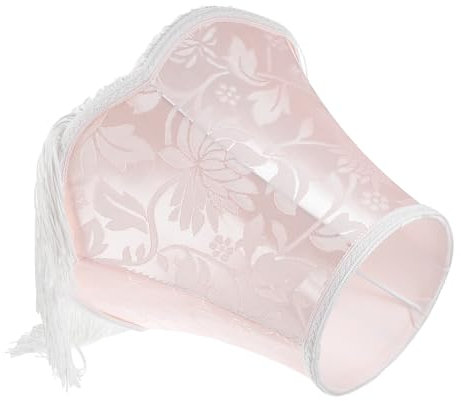 Angoily Retro Lampenschirm Stofflampenschirme Vintage Stil Nachttischlampe
