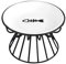 Raised Cat Food Bowl, Ceramic Cat Dish with Metal Stand, Pet Water or Food Feeding Bowls for Indoor Cats, Kitten, Puppies and Small Dogs, Dishwasher Safe