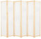 Homgoday 6-Panel Raumteiler Creme 240x170x4cm Stoff Faltpaneel Paravent Paravent Möbel Indoor Schlafzimmer Büro Badezimmer Paravent Möbel