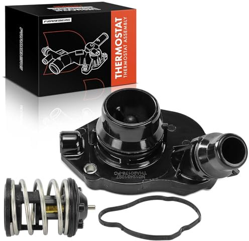 Frankberg 1x Thermostat Kühlmittel Diesel Kompatibel mit 3er F30 F80 3er E90 3er Touring F31 5er F10 5er Touring F11 1er F20 X3 F25 X1 E84 X5 F15 F85 Replace# 11518516203