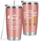 MestectPET Dankeschön Geschenke für Lehrerin, Weihnachten Thermobecher,Abschiedsgeschenk, Erzieherin Geschenk, Travel Mug Weihnachtsgeschenke, Lehrerin Thermobecher Kaffee to go 600ml