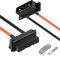 Varstrom E-Bike Akkustecker 5 PIN männlich und weiblich Entlade-Stecker Ersatzteil für Hailong & G80 Hai-Batterie E-Bike Rohr-Batterie