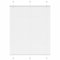 vidaXL Plissee Weiß 110x150 cm Stoffbreite 109,4 cm Polyester, Faltrollo, Klemmfix, Plisseerollo, Jalousie, Rollo, Plisseerollo für Fenster