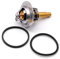 HAOTOM 90℃ Termostato de refrigerante con junta Para Mercedes-Benz Clase C W203 W204 C 180 200 230 CLC CL203 CLK200 Clase E W211 E200 SLK R171 SLK200 Sprinter 906 A2712000015