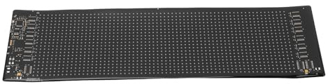 Devil Eyes Light für Autos, 13,7 X 4,0 Zoll Programmierbares LED -Schild, Hoher Heller Flex -Scroll -LED -Smart -Bildschirm, DIY -Muster Animation Board LED -Leuchten für Autowagen