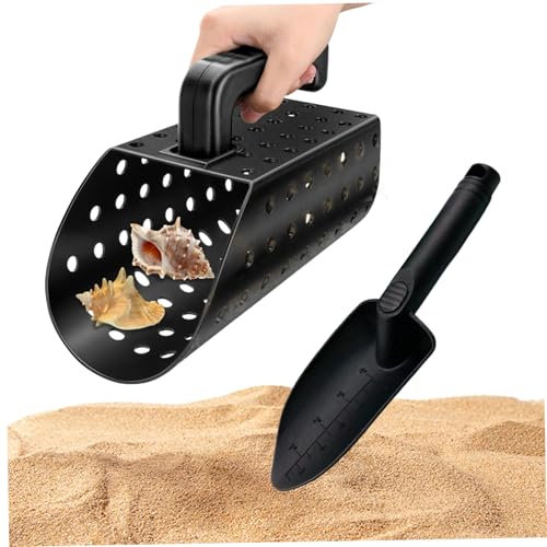 Accessoires de détecteur de métaux Scoop Sable en Plastique et Pelle Pliable à la Pelle légère Sable pour bombardement Plage