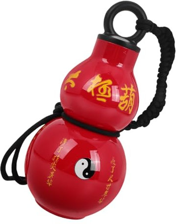 UPKOCH Kürbiskessel Reisewasserkocher Fitnessstudio -wasserflasche Anime-wasserflasche Japanische Wasserflasche Wukong-kürbis Fitness- Mit Wasserflasche Plastik Rot Wiederverwendbar