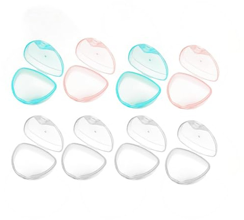 8 Pcs Baby Dummy Case, Pacifier Case, Pacifier Holder Storage Box, BPA-Free Dummy Container, Pacifier Case Soother Pod Pacifier Holder Box for Kids, Baby, Travel, Home