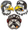 3 Pezzi Adesivi Vintage Per Casco Moto, Adesivi Impermeabili Vintage Per Auto, Bicicletta, Scooter, Decalcomanie Per Casco Moto, Adesivo Per Auto Divertente, Decalcomanie Decorative Creativi, 10x12cm