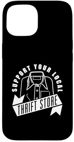 Diseño de tienda de segunda mano y segunda mano Carcasa para iPhone 15