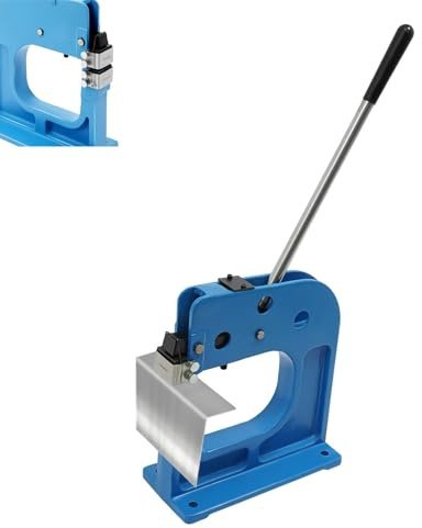 Metall-Stauch- und Spanngerät, Manuelles Stauch- und Stahlbiegegerät, Biegemaschine für die Metallverarbeitung, 8,5-Kehlblech, für Eisen, Messing, Kupfer, Aluminium, Stahl, Schmiedeeisen