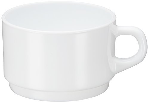 Luminarc 9207794 Taza de 28 cl apilable, Cristal Blanco, 9 x 9 x 6 cm – Juego de 6