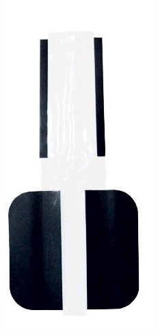 Hinge-Mag Magnetic Door Hinge Masking Shields for Painting - 3.5 for Residential Doors - 50-Pack