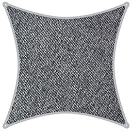 Coolaroo Everyday Segel 95% UV-block- 3,6 m, quadratisch, graphit