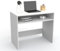 DORMIDAN- Escritorio Estudio con balda, Mesa de Ordenador, Mesa Juvenil 90cm (Blanco)