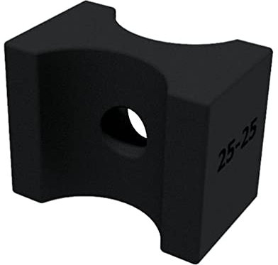 Ersatzteil Trampolin Abstandhalter Adapter für Rohr Rohrverbinder Netzstangen (D25 auf D25)