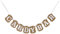 Gcroet Candy Bar Bunting Flags Bannerschild für DIY Hochzeits Geburtstag Engagement Props Party Rezeption Buffet Lieferungen Dekorationen Candy Bar Bunting Banner, Bunting Banner, Hochzeit Banner
