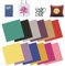 Suitedget B-060 12 Blatt Infusible Ink Folie Sublimationspapier Nicht Schmelzendes Transferpapier zum Aufbügeln 30,5 x 30,5 cm, Geeignet für DIY-T-Shirts, Tassen, Leinwände, Tragetaschen, Untersetzer
