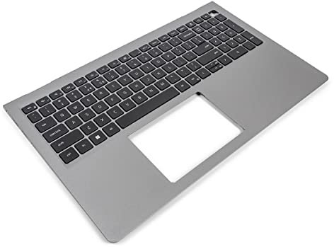 Dell Vostro 15-3510/3250/3530-Series USB-C Palmrest & US/INT ENGLISH Backlit Keyboard - 069MGR (6HK02) - Grey (Renewed)