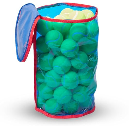 Effekt Manufaktur Sac à dos de tennis - Bleu - Réutilisable et imperméable - 40 x 25 x 25 cm - Sac de tennis - Sac à balles de tennis