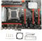 X79-P3 Computer-Motherboard DDR3 LGA2011 Gaming-Mainboard für ATX-Gehäuse, Motherboard mit SATA3.0/2.0 M.2 NVME SSD, 4 DDR3 RAM, Gigabit Adaptive NIC