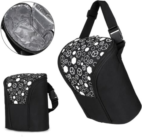 DZOZO Insulated Bottle Carrier for Baby - Portable Breastmilk Cooler and Storage Bag With Thermal Protection
