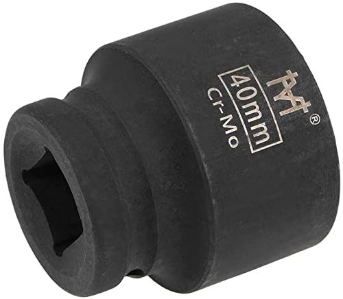 XYWHPGV Douille à impact peu profonde à entraînement 3/4' par 40 mm, acier allié Cr-Mo, 6 pans, métrique(5b801 8bde5 0f7a6 a35b6 818aa d808e