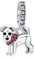 Rimgoris Authentische Sterling Silber Hund Tier Anhänger Charm Passt Armbänder & Halsketten