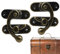 2 Retro Antique Box Trigger Latch Lock, Antique Latch Hook, Vintage Retro Style Bronze Buckle Lock, Antique Small Box Cabinet Door Locks Furniture Fittings