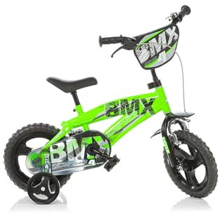 DINO BIKES BMX-Fahrrad, 12 Zoll, geeignet für Kinder mit einer Körpergröße von 87 bis 110 cm, Art.125XL-01