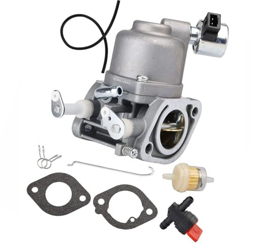 VIGORTHRIVE Kit de carburador 594207 de repuesto para cortacéspedes y tractores Briggs & Stratton Intek compatibles con los modelos de carburador 40N777 y 40N877