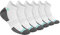BAMBOS Chaussettes Bambou Ultra Douces Homme Femme Sport Running Courtes Basses, Lot de 6 Paires (Size EU 38-42, Blanc éco)