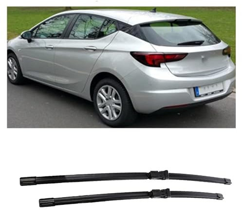 CJYCJY Limpiaparabrisas Delanteros Coche Escobillas de limpiaparabrisas para Opel Astra K 2015-2020 28+24, Limpiaparabrisas de Coche