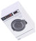 CHICAMPERA Tiny Washing Machine Model Electric Washer Dryer for Dollhouse Furniture Realistic Pretend Play Accessory for Boy Girl Bathroom Decoration