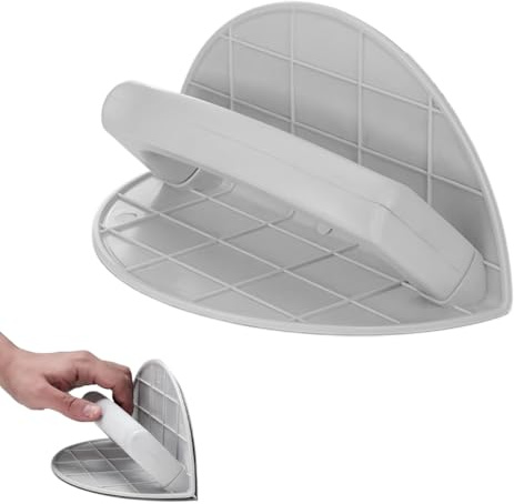 Ponceuse à sec avec 10 papiers abrasifs - Kit de ponceuse manuelle multifonction semi-circulaire - Idéal pour les projets de travail du bois et les travaux de bricolage