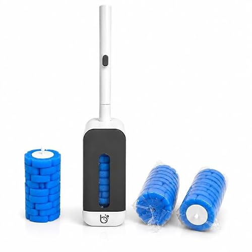 Your Loo Buddy Toilet Cleaning System Hygienic - New Hygienic Toilet Brush Alternative - Bathroom Cleaning
