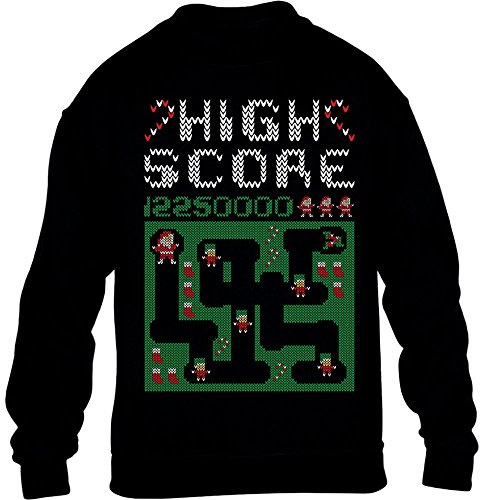 Kids Santa Video Spiel Witziger Weihnachtspullover Kinder Pullover Sweatshirt