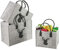 LaFiore24 Hochw. Filztasche Einkaufstasche Shopper Handtasche Festival Hirsch 3-er Set