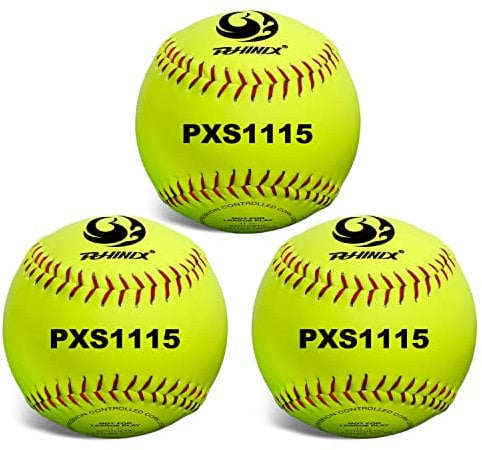PHINIX Softballs, Korkkern für Übungen, 27,9 cm, 3 Stück