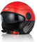 ORIGINE Casque de Moto Jet Casque Scooter avec Visière Homologué ECE 22 - 06