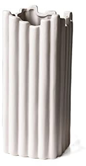 Vase, nordische Bodenvase, Keramik-Blumentopf, dekorativer Blumenbehälter, Haus, Hochzeitsdekoration, Tischvase, dekorative Vase (Beige L)