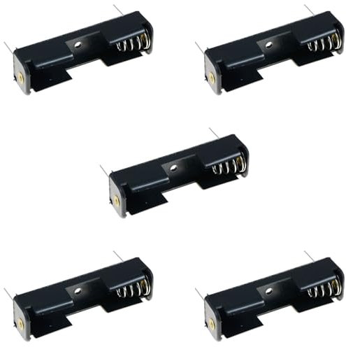 AA x 1 Battery Holder PCB Mount (Pack of 5)