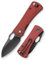 TRIVISA Taschenmesser -Zweihandmesser Klappmesser aus 5.2cm Sandivk 14C28N Stahl - Klein EDC Messer Outdoor Klappmesser - Mini Klappmesser Campingplätze，G10 Handgriff，Andromeda-03R