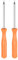 sourcing map 2pcs Torx Screwdriver T6 4 Length Carbon Steel Non-Magnetic Security Star 6 Point Head Precision Screw Driver with Non-Slip Handle for Appliances Repair Improvement, Yellow