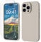 GOODVISH 3 IN 1 for iPhone 16 Pro Case 6.3 inch, Upgraded Camera Protection, 2X HD Screen Protector, Liquid Silicone Anti-Scratch Shockproof Gel Rubber Anti-Fingerprint Phone Case Cover, Stone Grey