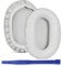 Umvowuxa Almohadillas de repuesto compatibles con auriculares Sony WH-CH700N/WH-CH710N/WH-CH720N /WH-XB900N/WH-RF400&MDR-ZX780/MDR-ZX770/MDR-10R, piel de proteína suave (gris claro)