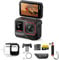 Insta360 Ace Pro 2 Dive Bundle - 8K Waterproof Action Camera Co-Engineered with Leica, 1/1.3 Sensor, Dual AI Chip, Leading Low Light, Superior Audio, Flip Screen & AI Editing for Vlogs