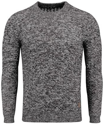 KEY LARGO Herren Como Round Pullover, Navy-Grey (2205), S EU