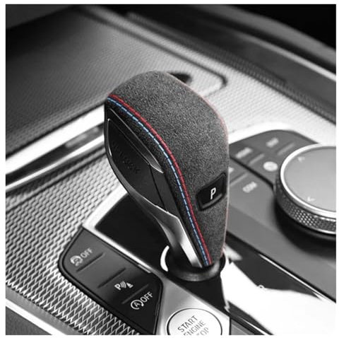 SYFCSEW Schaltknauf-Abdeckung, kompatibel mit BMW G20, G21, G22, G23, G26, G42, X3, G01, X4, G02, Z4, G29, aus leistungsstarkem Auto-Innenzubehör (Farbe benutzerdefiniert)