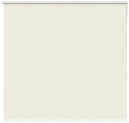 vidaXL Verdunkelungsrollo Cremeweiß 150x130cm Stoffbreite 146,6cm